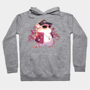 Hamsta Hustle: Thuggin' with Fluffy Hoodie